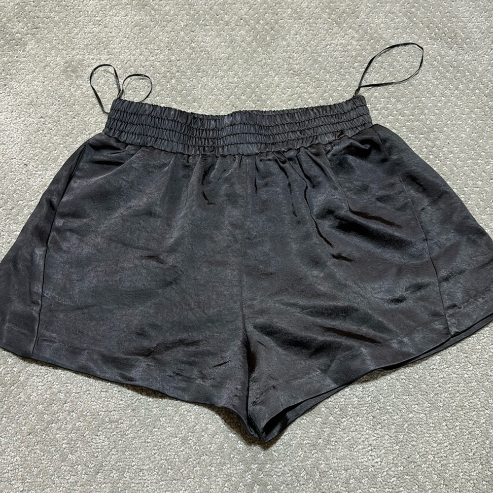 Boutique satin shorts
